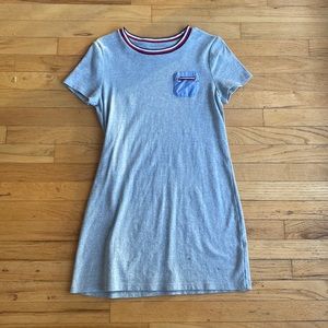 Tommy Hilfiger grey day dress size medium